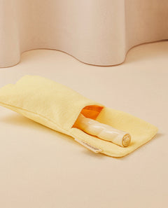 La Pochette "Petite Brosse" Ivoire Cair